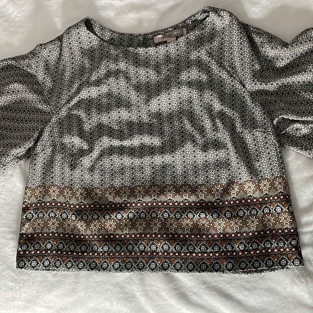 Patterned Top